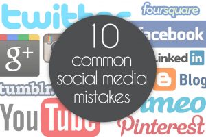 Social Media: 10 common mistakes as easy to avoid