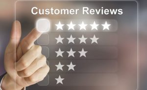 Reading online reviews for insurance companies